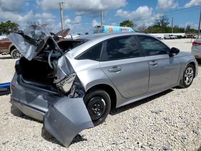 2HGFE2F50NH601777 - 2022 HONDA CIVIC SPORT 银色 照片 3