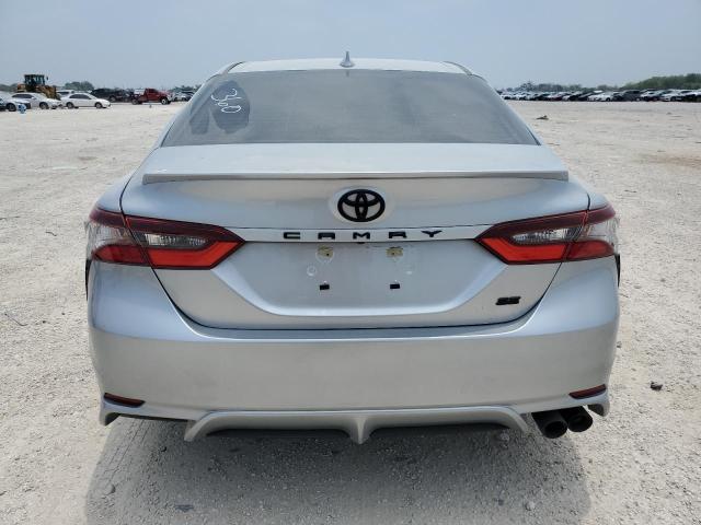 4T1G11AK9PU802496 - 2023 TOYOTA CAMRY SE NIGHT SHADE SILVER photo 6