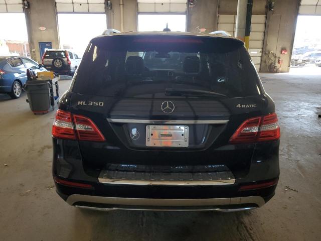 4JGDA5HB4CA022711 - 2012 MERCEDES-BENZ ML 350 4MATIC BLUE photo 6