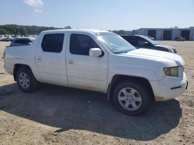 2HJYK16407H528569 - 2007 HONDA RIDGELINE RTS WHITE photo 4