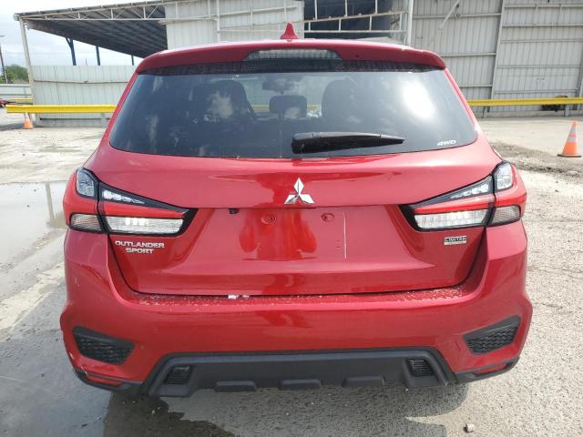 JA4ARUAU5NU009239 - 2022 MITSUBISHI OUTLANDER ES RED photo 6