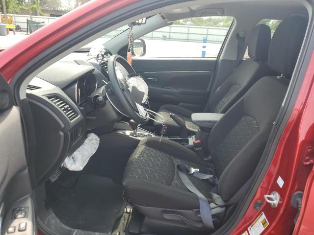 JA4ARUAU5NU009239 - 2022 MITSUBISHI OUTLANDER ES RED photo 7