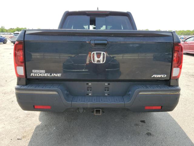 5FPYK3F89KB014521 - 2019 HONDA RIDGELINE BLACK EDITION BLACK photo 6