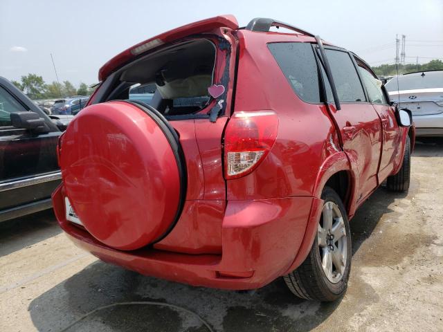 JTMZK32V786014675 - 2008 TOYOTA RAV4 SPORT BURGUNDY photo 3