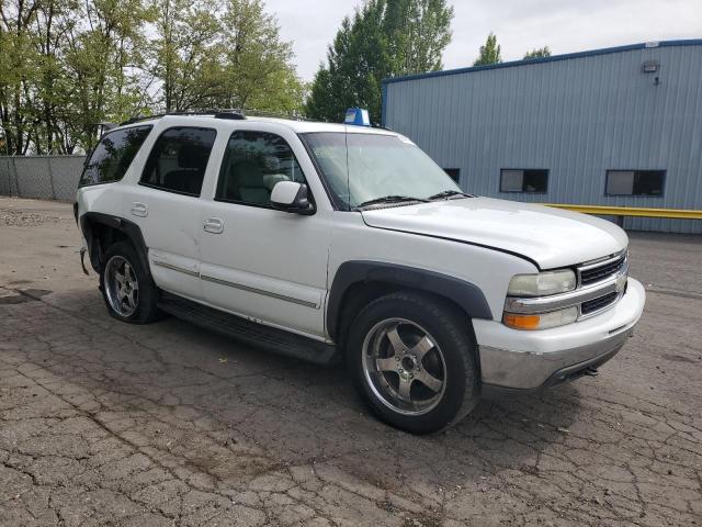 1GNEK13Z53J305130 - 2003 CHEVROLET TAHOE K1500 WHITE photo 4