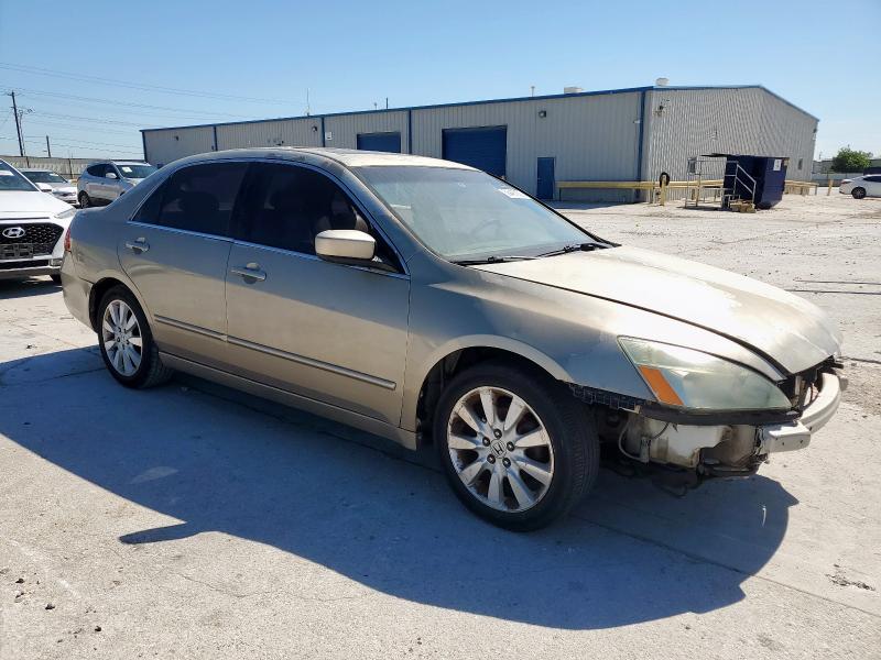 1HGCM665X7A072885 - 2007 HONDA ACCORD EX ოქროსფერი ფოტო 4