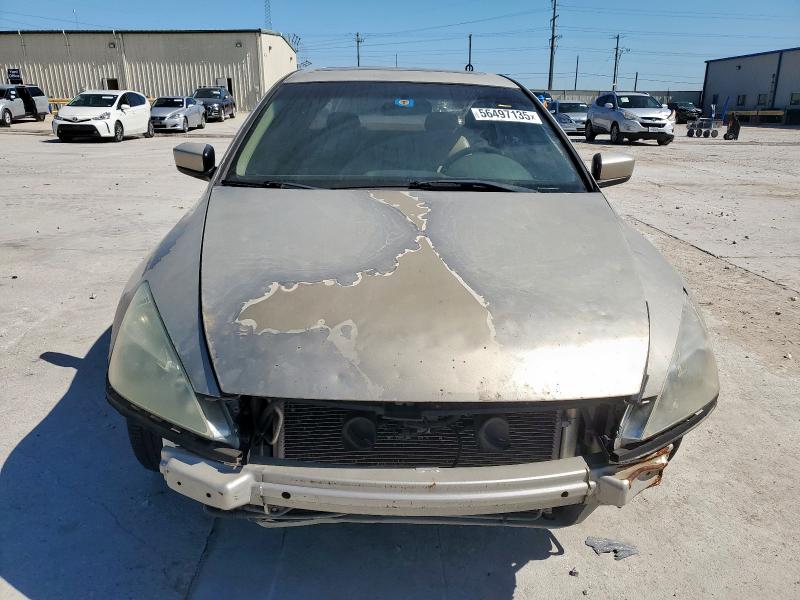 1HGCM665X7A072885 - 2007 HONDA ACCORD EX ოქროსფერი ფოტო 5