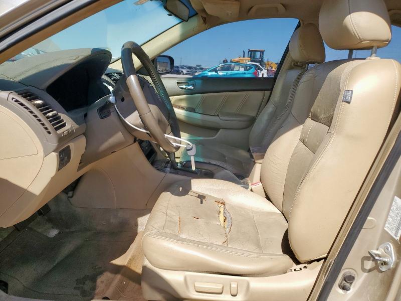 1HGCM665X7A072885 - 2007 HONDA ACCORD EX ოქროსფერი ფოტო 7