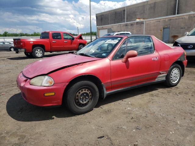 JHMEG1143PS008731 - 1993 HONDA CIVIC DEL SOL S RED photo 1