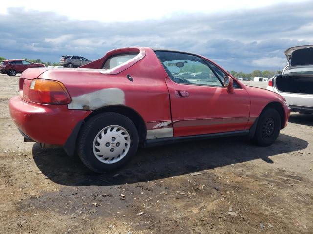 JHMEG1143PS008731 - 1993 HONDA CIVIC DEL SOL S RED photo 3