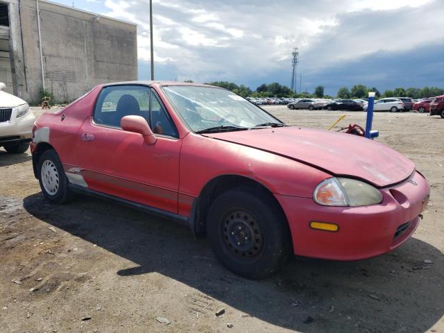 JHMEG1143PS008731 - 1993 HONDA CIVIC DEL SOL S RED photo 4