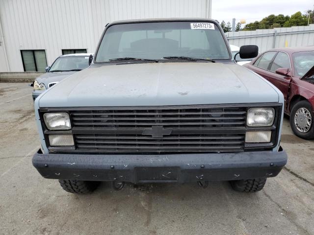 1GCEK14L7EJ182789 - 1984 CHEVROLET K10 GRAY photo 5