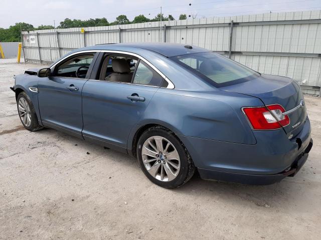 1FAHP2FW5AG123720 - 2010 FORD TAURUS LIMITED BLUE photo 2