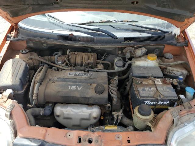 KL1TD566X6B640909 - 2006 CHEVROLET AVEO BASE ნარინჯისფერი ფოტო 11