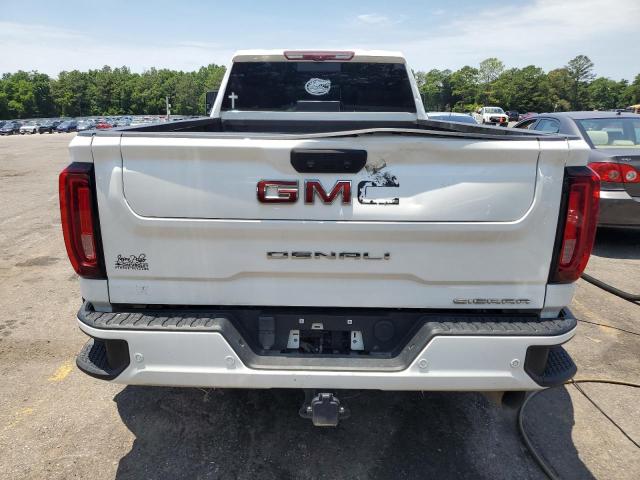 1GT49WEY2MF233826 - 2021 GMC SIERRA K3500 DENALI WHITE photo 6