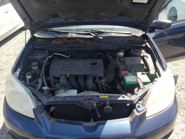 2T1KR32E45C386198 - 2005 TOYOTA COROLLA MA XR BLUE photo 11