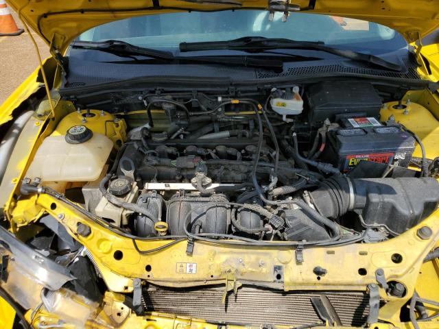 1FAFP31N67W193866 - 2007 FORD FOCUS ZX3 YELLOW photo 11