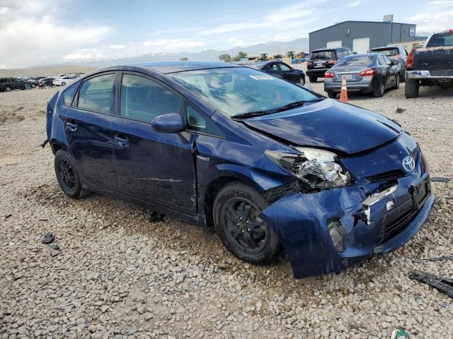 JTDKN3DU8C1574269 - 2012 TOYOTA PRIUS BLUE photo 4
