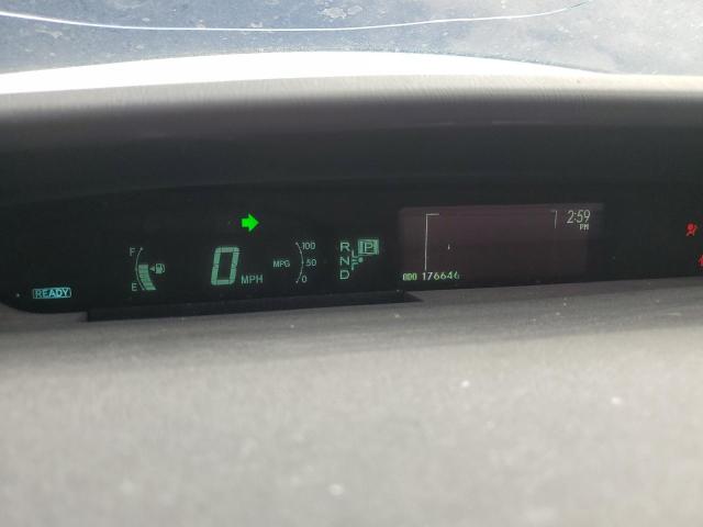 JTDKN3DU8C1574269 - 2012 TOYOTA PRIUS BLUE photo 9