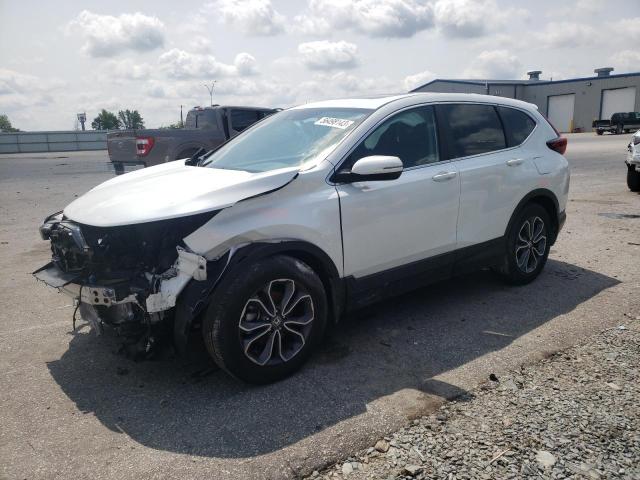 7FARW1H87NE022189 - 2022 HONDA CR-V EXL WHITE photo 1