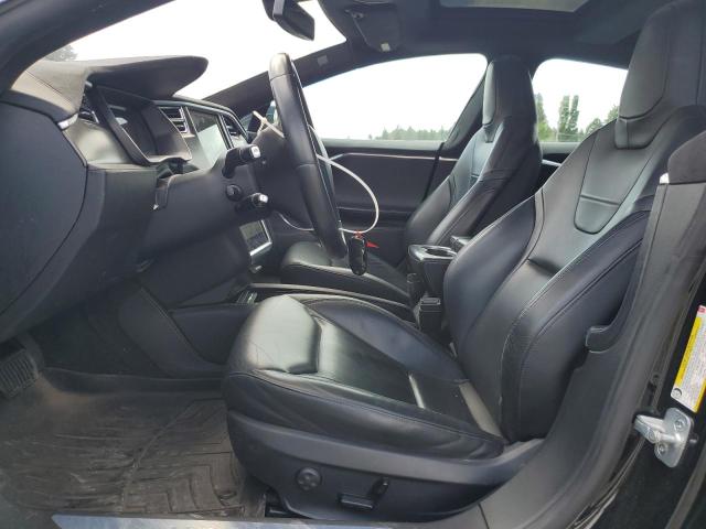 5YJSA1E22FF111004 - 2015 TESLA MODEL S BLACK photo 7
