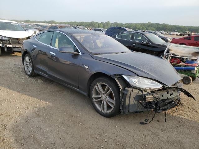 5YJSA1E26GF128020 - 2016 TESLA MODEL S Մոխրագույն լուսանկար 4