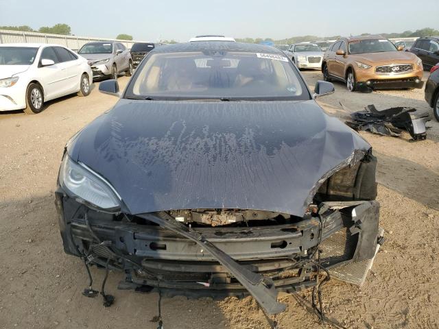 5YJSA1E26GF128020 - 2016 TESLA MODEL S Մոխրագույն լուսանկար 5