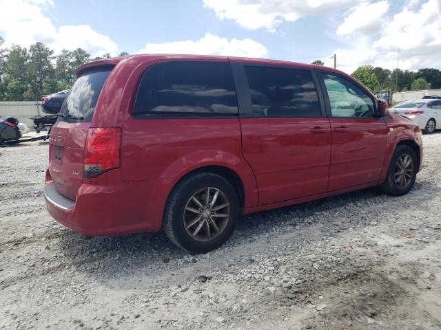 2C4RDGBG0ER250530 - 2014 DODGE GRAND CARA SE RED photo 3