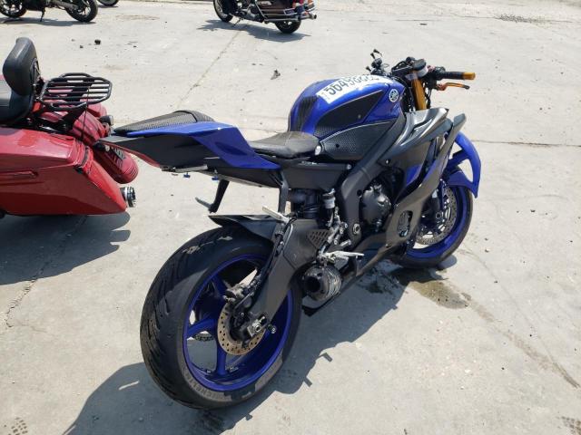 JYARJ28E2KA005161 - 2019 YAMAHA YZFR6 BLUE photo 4