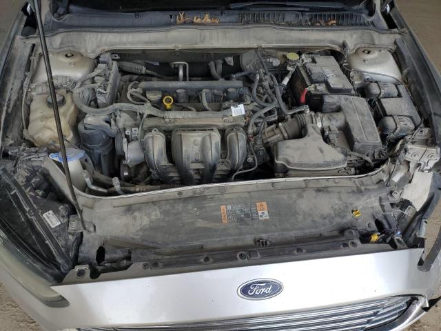 3FA6P0H76ER301344 - 2014 FORD FUSION SE SILVER photo 11