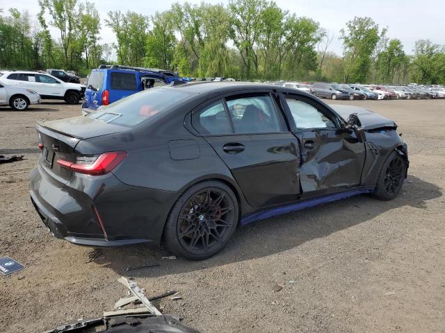 WBS43AY05RFT65019 - 2024 BMW M3 COMPETITION BLACK photo 3