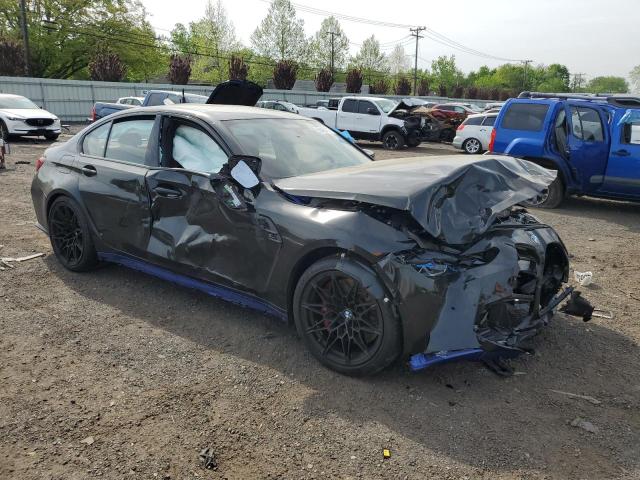 WBS43AY05RFT65019 - 2024 BMW M3 COMPETITION BLACK photo 4