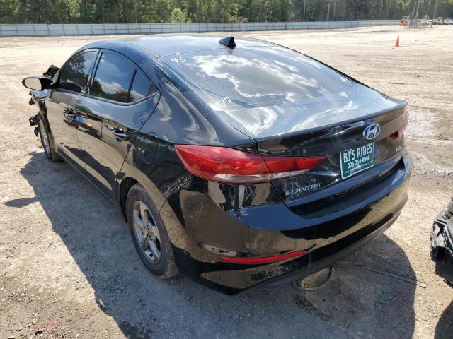 5NPD94LAXHH108014 - 2017 HYUNDAI ELANTRA EC BLACK photo 3