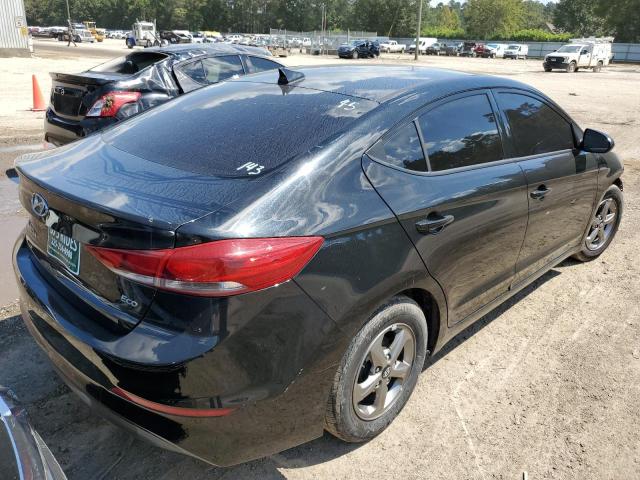 5NPD94LAXHH108014 - 2017 HYUNDAI ELANTRA EC BLACK photo 4