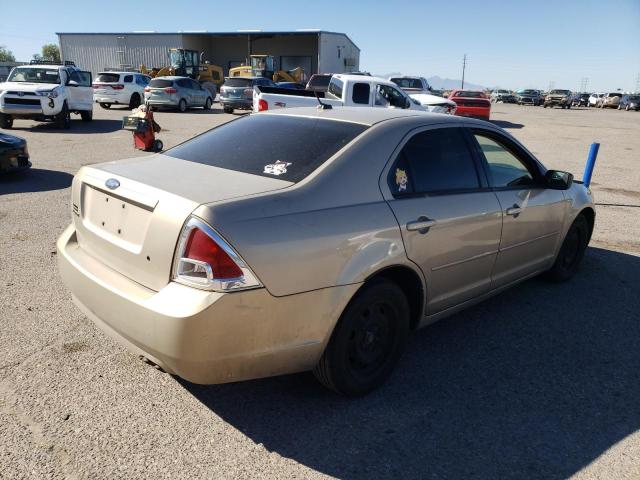 3FAHP06Z98R147021 - 2008 FORD FUSION S TAN photo 3