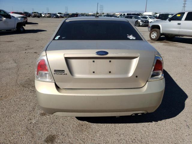 3FAHP06Z98R147021 - 2008 FORD FUSION S TAN photo 6