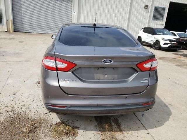 3FA6P0HR9DR382033 - 2013 FORD FUSION SE GRAY photo 6