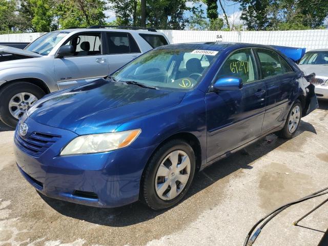 4T1BE46K57U063605 - 2007 TOYOTA CAMRY CE BLUE photo 1