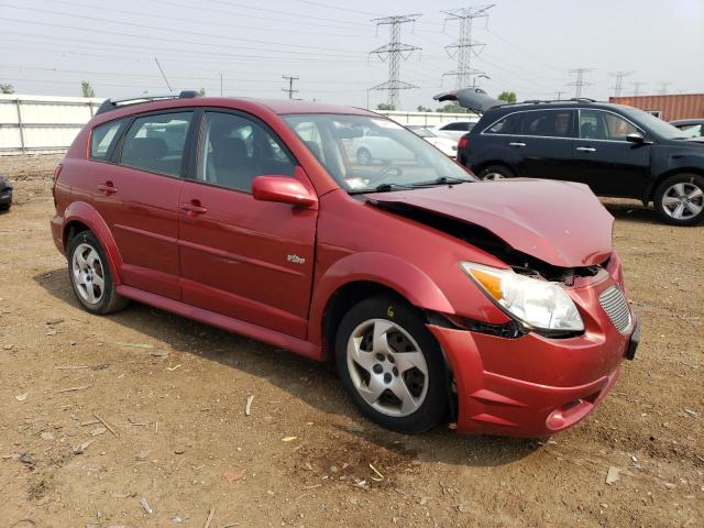 5Y2SL658X8Z418591 - 2008 PONTIAC VIBE RED photo 4