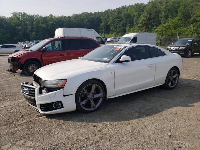 WAUDK78T69A009924 - 2009 AUDI A5 QUATTRO WHITE photo 1