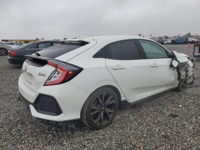 SHHFK7H92KU418384 - 2019 HONDA CIVIC SPORT TOURING WHITE photo 3