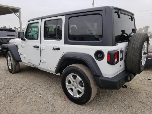 1C4HJXDN0LW165742 - 2020 JEEP WRANGLER U SPORT WHITE photo 2