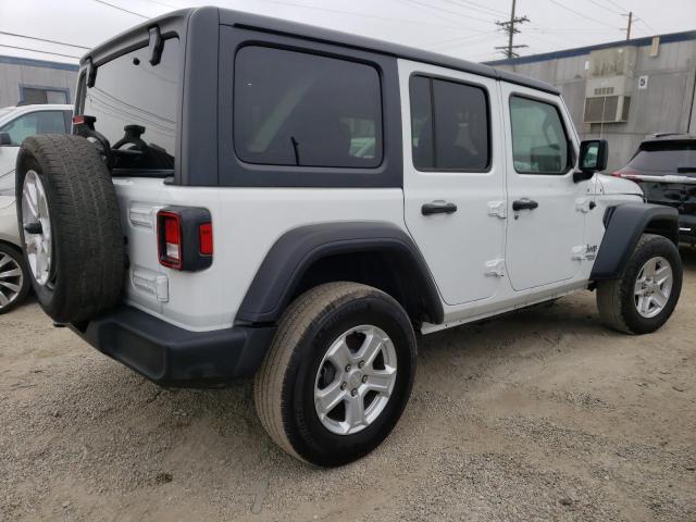 1C4HJXDN0LW165742 - 2020 JEEP WRANGLER U SPORT WHITE photo 3