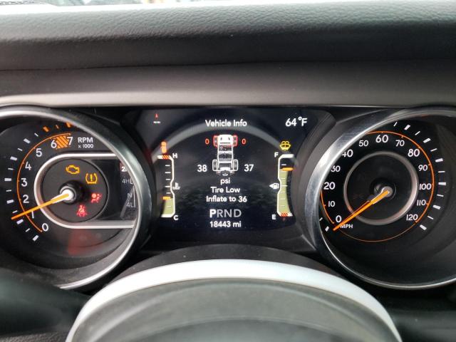 1C4HJXDN0LW165742 - 2020 JEEP WRANGLER U SPORT WHITE photo 9