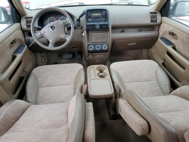 JHLRD68554C012358 - 2004 HONDA CR-V EX LX TAN photo 8