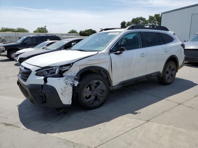 4S4BTGLD8M3135072 - 2021 SUBARU OUTBACK ONYX EDITION XT WHITE photo 1