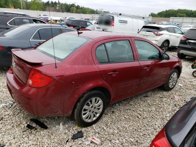 1G1AT58H397209197 - 2009 CHEVROLET COBALT LT MAROON photo 3