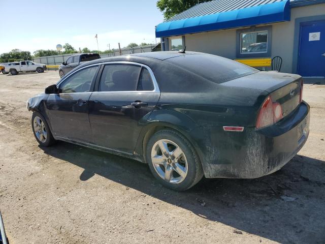 1G1ZH57BX9F101070 - 2009 CHEVROLET MALIBU 1LT BLACK photo 2