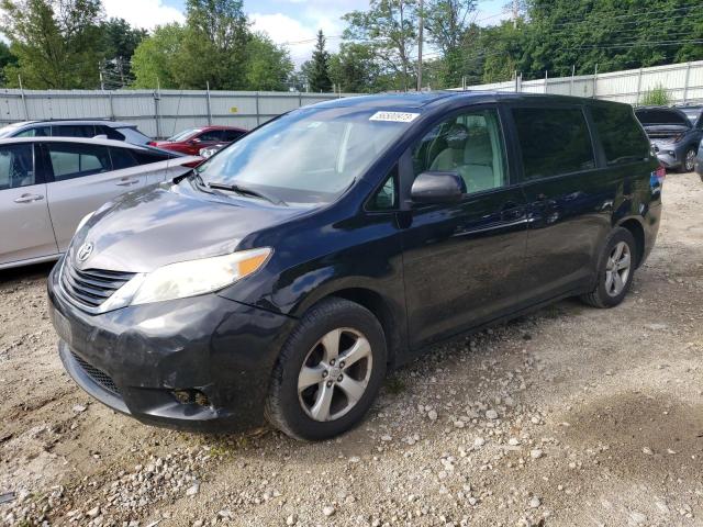 5TDKA3DC7CS013874 - 2012 TOYOTA SIENNA BASE BLACK photo 1