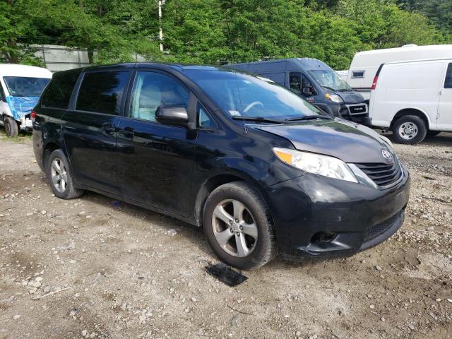 5TDKA3DC7CS013874 - 2012 TOYOTA SIENNA BASE BLACK photo 4